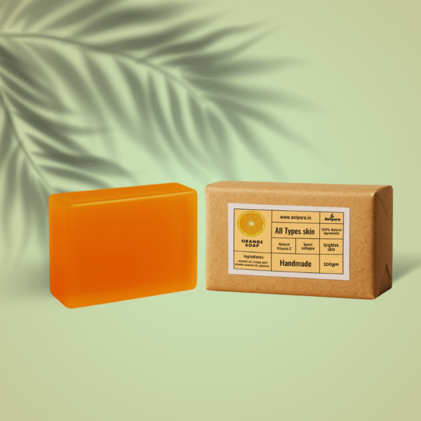 Aviyura Orange Moisturising Soap (100gm)